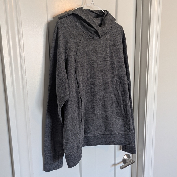 Lululemon Scuba Pullover Hoodie - Dark Grey sz 10 - Picture 2 of 6